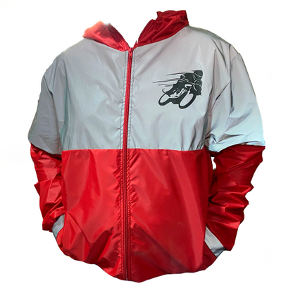 Chaqueta Yovis Motos Reflectiva Duo Color Roja