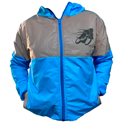 Chaqueta Yovis Motos Reflectiva Duo Color Turquesa