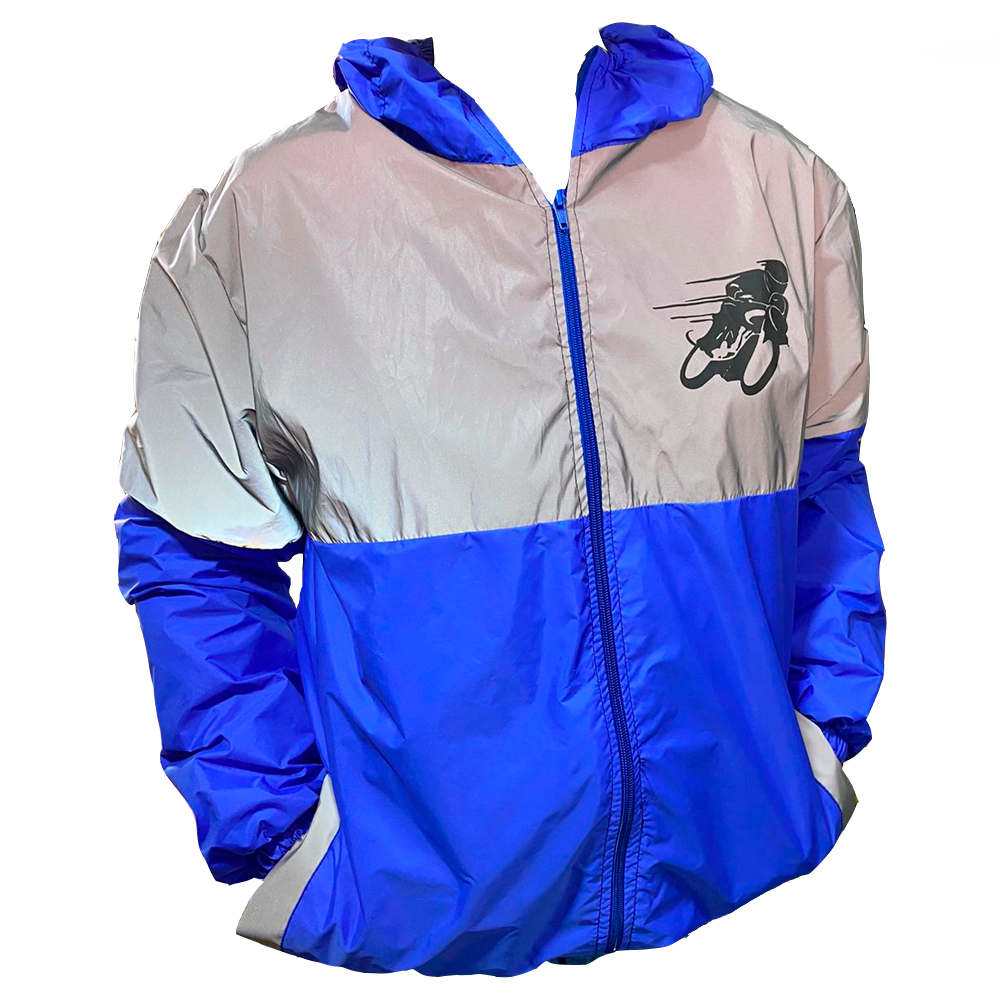 Chaqueta Yovis Motos Reflectiva Duo Color Azul