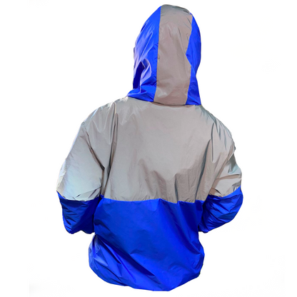 Chaqueta Yovis Motos Reflectiva Duo Color Azul