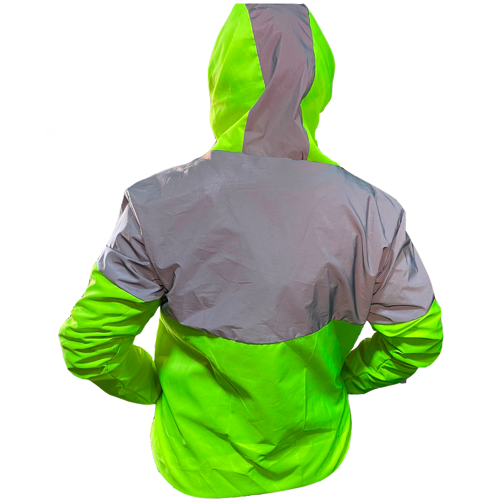 Chaqueta Yovis Motos Reflectiva Duo Color Verde