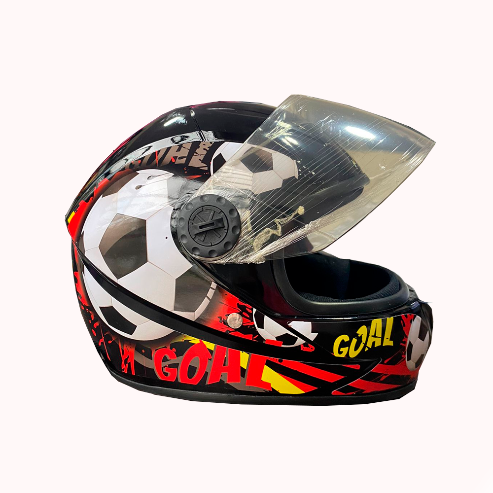 casco recreativo  niños goal