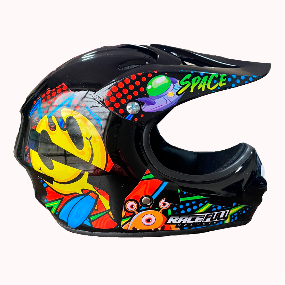 casco  cross para niño