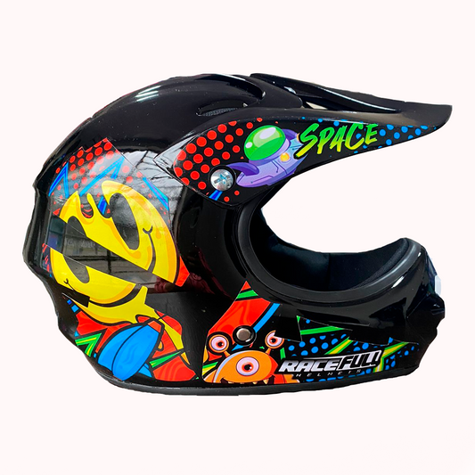 casco  cross para niño