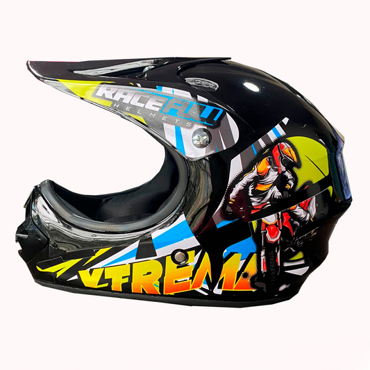 casco  cross para niño