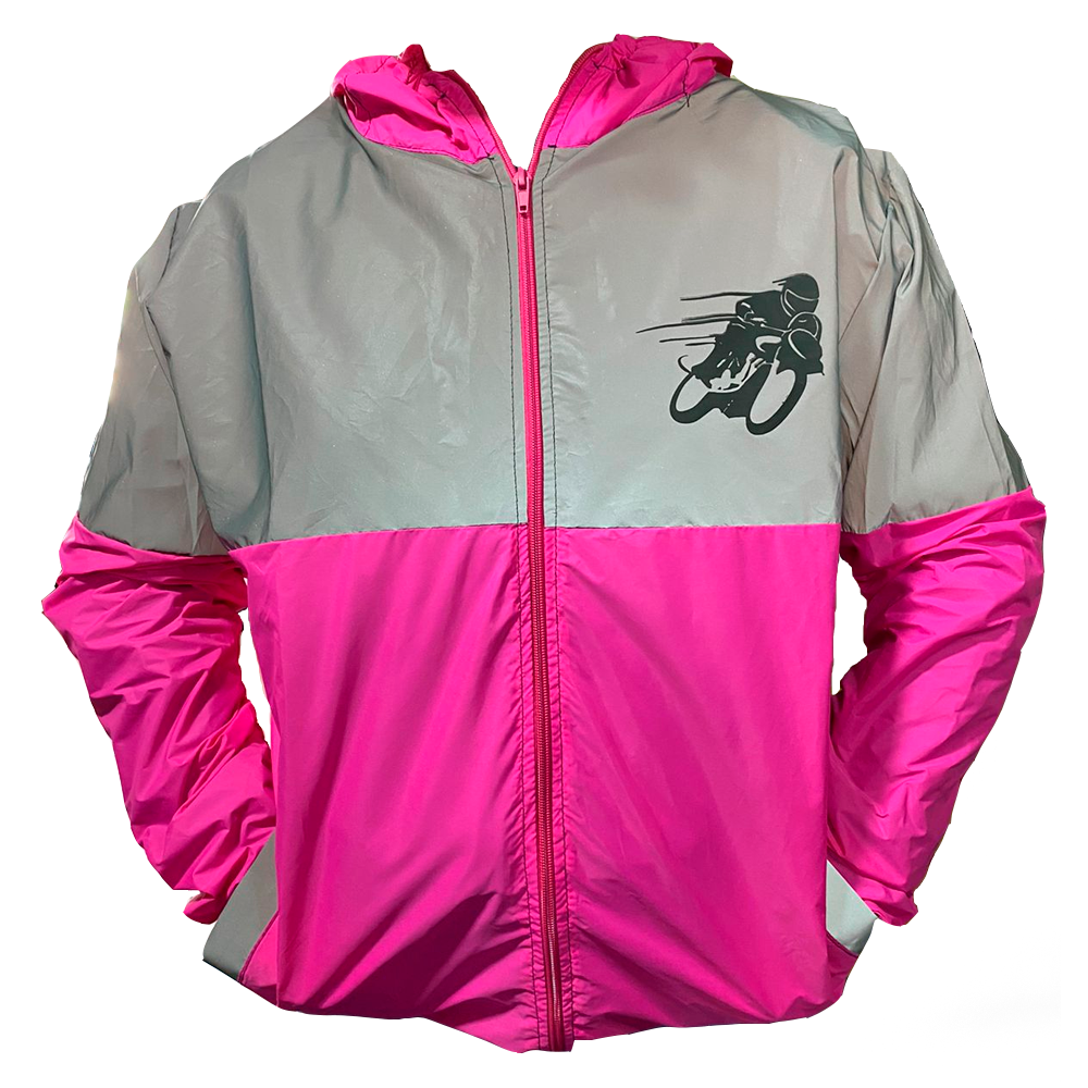 Chaqueta Yovis Motos Reflectiva Duo Color Fucsia