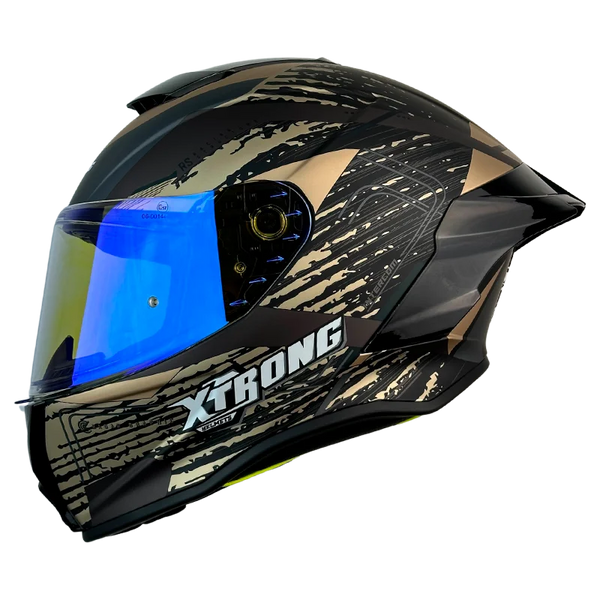 Casco Integral Xtrong 820 Texture Dorado