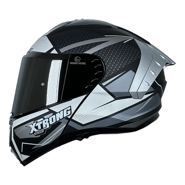 Casco Abatible 918 Xtrong SpearHead Gris Visor Smoke