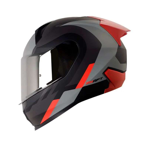 Casco Integral Shaft 560 EVO Wuoki Rojo Visor Silver