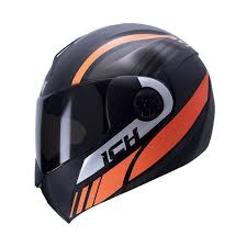 Casco Abatible ICH 3110 Blitz Naranja Visor Transparente