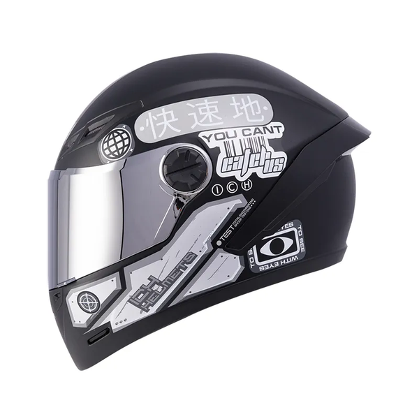 Casco Integral ICH 501 Arigato Gris Visor Silver