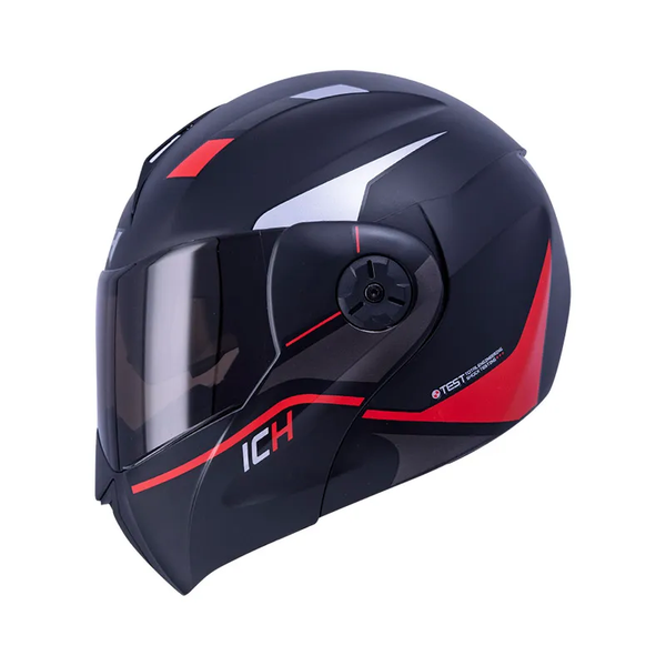Casco Abatible ICH 3110 Rex Rojo Visor Smoke