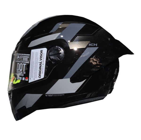Casco Integral ICH 501 Ruubir Gris Visor Smoke