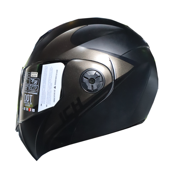 Casco Abatible ICH 3110 Drop Dorado Oscuro Visor Smoke